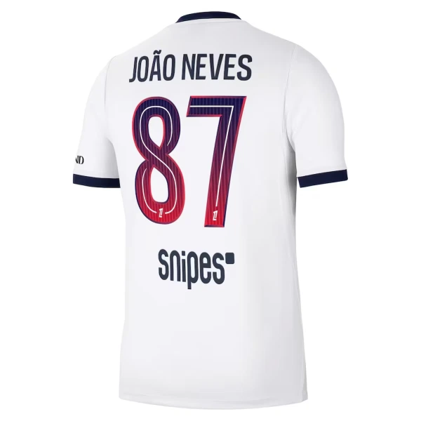 Paris Saint-Germain Joao Neves 87 Auswärtstrikot 26/27 für Herren