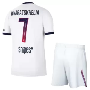 Paris Saint-Germain Kvaratskhelia 7 Auswärtstrikot 26/27 für Kinder