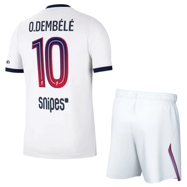 Paris Saint-Germain Ousmane Dembélé 10 Auswärtstrikot 26/27 für Kinder Paris Saint-Germain Ousmane Dembélé 10 Auswärtstrikot 26/27 für Kinder