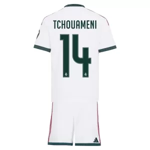 Real Madrid Aurélien Tchouaméni 14 Heimtrikot 26/27 für Kinder