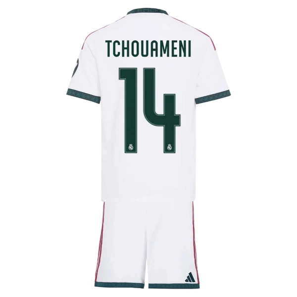Real Madrid Aurélien Tchouaméni 14 Heimtrikot 26/27 für Kinder Real Madrid Aurélien Tchouaméni 14 Heimtrikot 26/27 für Kinder
