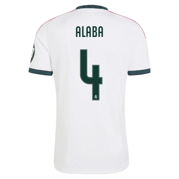 Real Madrid David Alaba 4 Heimtrikot 26/27 für Herren Real Madrid David Alaba 4 Heimtrikot 26/27 für Herren