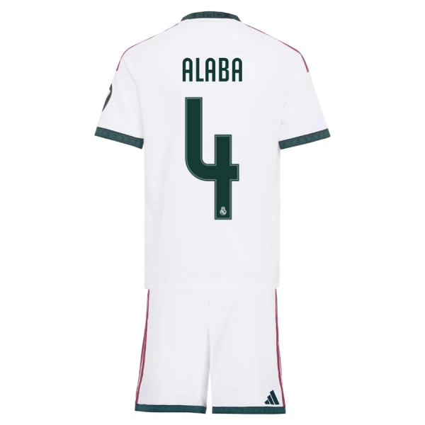 Real Madrid David Alaba 4 Heimtrikot 26/27 für Kinder Real Madrid David Alaba 4 Heimtrikot 26/27 für Kinder