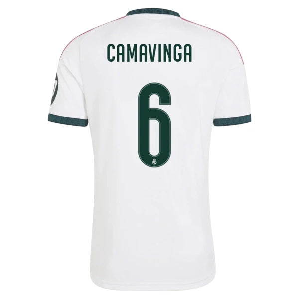 Real Madrid Eduardo Camavinga 6 Heimtrikot 26/27 für Herren Real Madrid Eduardo Camavinga 6 Heimtrikot 26/27 für Herren