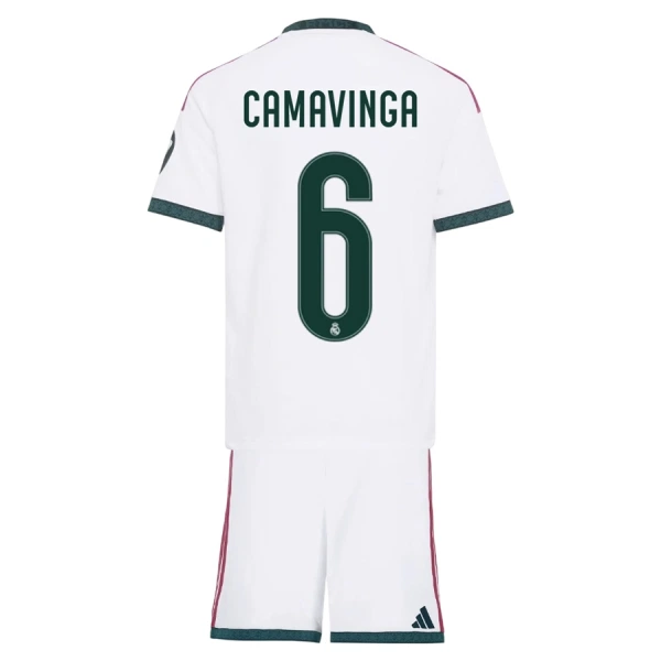 Real Madrid Eduardo Camavinga 6 Heimtrikot 26/27 für Kinder Real Madrid Eduardo Camavinga 6 Heimtrikot 26/27 für Kinder