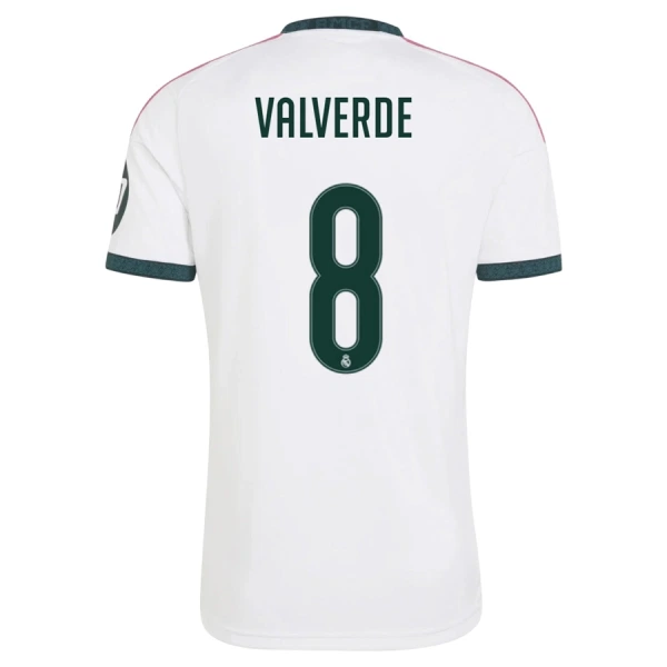 Real Madrid Federico Valverde 8 Heimtrikot 26/27 für Herren Real Madrid Federico Valverde 8 Heimtrikot 26/27 für Herren