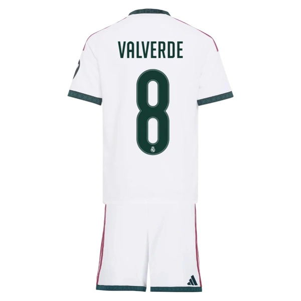 Real Madrid Federico Valverde 8 Heimtrikot 26/27 für Kinder Real Madrid Federico Valverde 8 Heimtrikot 26/27 für Kinder