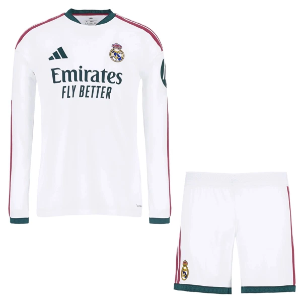 Real Madrid Heimtrikot 26/27 Langarm für Kinder Real Madrid Heimtrikot 26/27 Langarm für Kinder