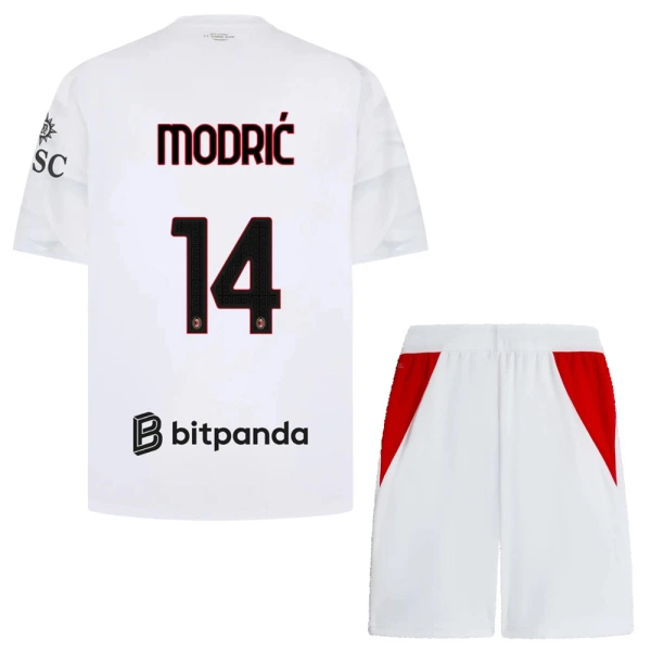 AC Milan Luka Modric 14 Auswärtstrikot 26/27 für Kinder AC Milan Luka Modric 14 Auswärtstrikot 26/27 für Kinder