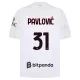 AC Milan Pavlovic 31 Auswärtstrikot 26/27 für Herren AC Milan Pavlovic 31 Auswärtstrikot 26/27 für Herren