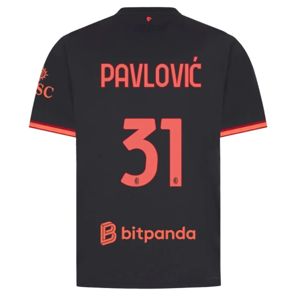 AC Milan Pavlovic 31 Ausweichtrikot 26/27 für Herren