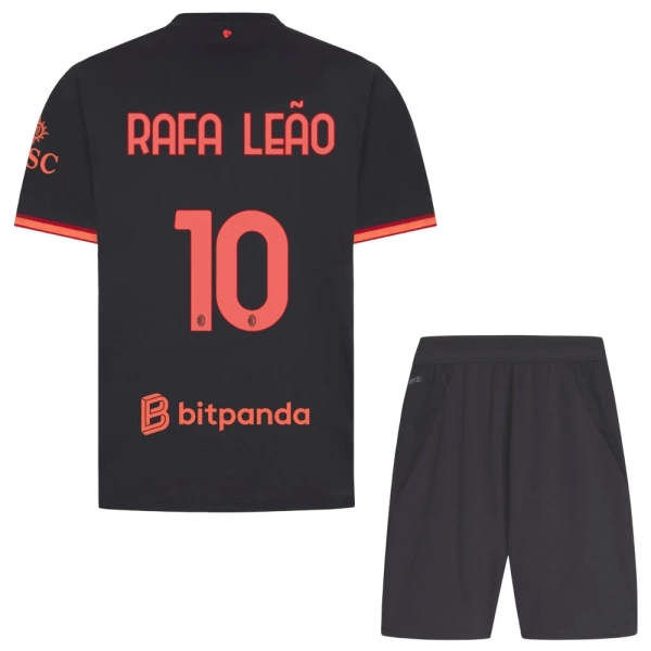 AC Milan Rafael Leão 10 Ausweichtrikot 26/27 für Kinder