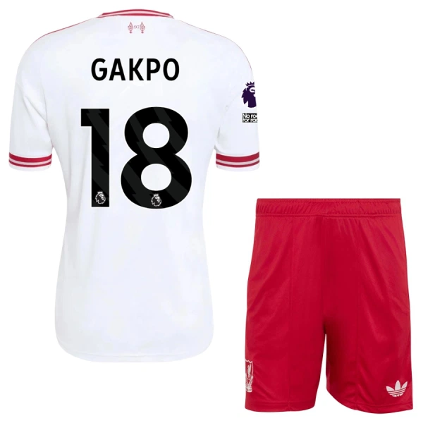 Liverpool Cody Gakpo 18 Auswärtstrikot 26/27 für Kinder Liverpool Cody Gakpo 18 Auswärtstrikot 26/27 für Kinder