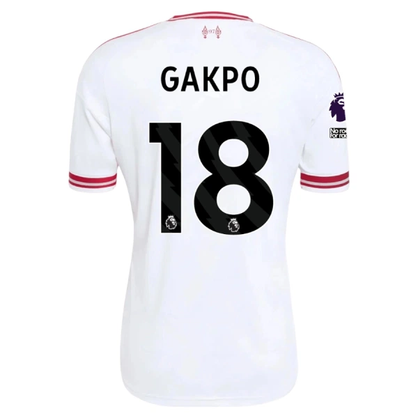 Liverpool Cody Gakpo 18 Auswärtstrikot 26/27 für Kinder