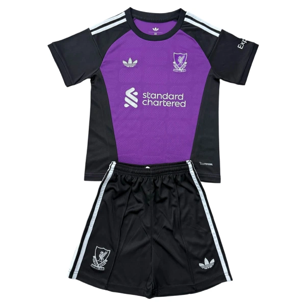 Liverpool Torwart Trikot 26/27 für Kinder Lila Liverpool Torwart Trikot 26/27 für Kinder Lila