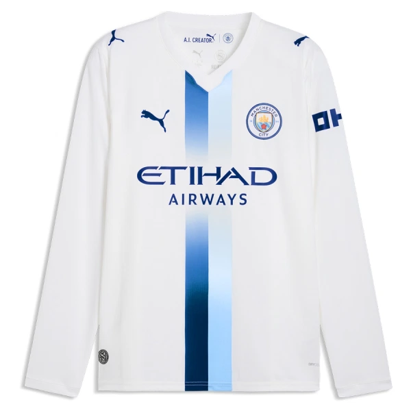 Manchester City Ausweichtrikot 26/27 Langarm für Herren Manchester City Ausweichtrikot 26/27 Langarm für Herren