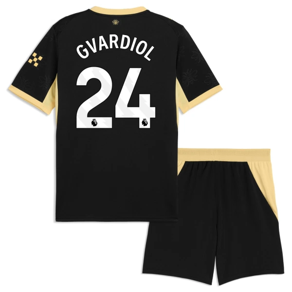 Manchester City Josko Gvardiol 24 Auswärtstrikot 26/27 für Kinder Manchester City Josko Gvardiol 24 Auswärtstrikot 26/27 für Kinder