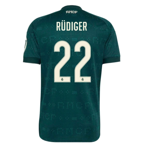 Real Madrid Antonio Rudiger 22 Auswärtstrikot 26/27 für Herren Real Madrid Antonio Rudiger 22 Auswärtstrikot 26/27 für Herren