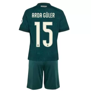 Real Madrid Arda Guler 15 Auswärtstrikot 26/27 für Kinder