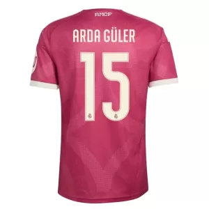 Real Madrid Arda Guler 15 Ausweichtrikot 26/27 für Herren