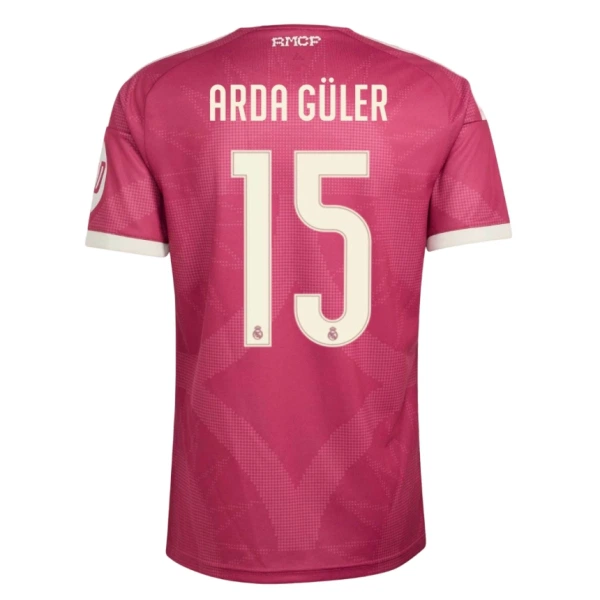 Real Madrid Arda Guler 15 Ausweichtrikot 26/27 für Herren