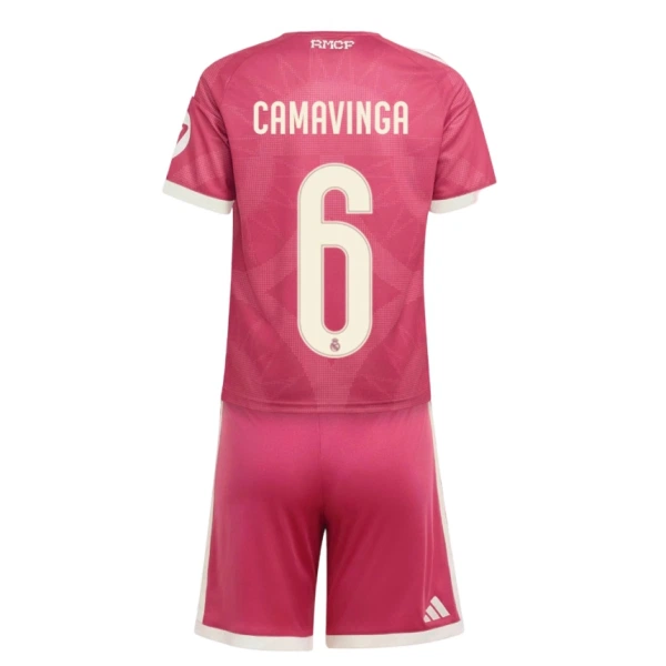 Real Madrid Eduardo Camavinga 6 Ausweichtrikot 26/27 für Kinder