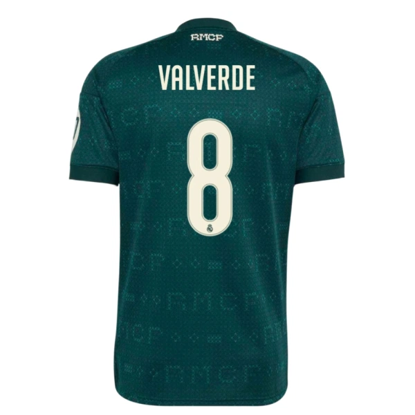 Real Madrid Federico Valverde 8 Auswärtstrikot 26/27 für Herren Real Madrid Federico Valverde 8 Auswärtstrikot 26/27 für Herren