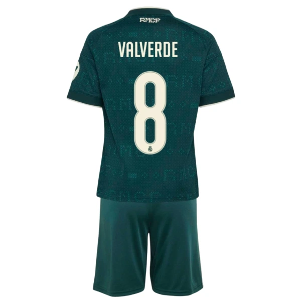 Real Madrid Federico Valverde 8 Auswärtstrikot 26/27 für Kinder