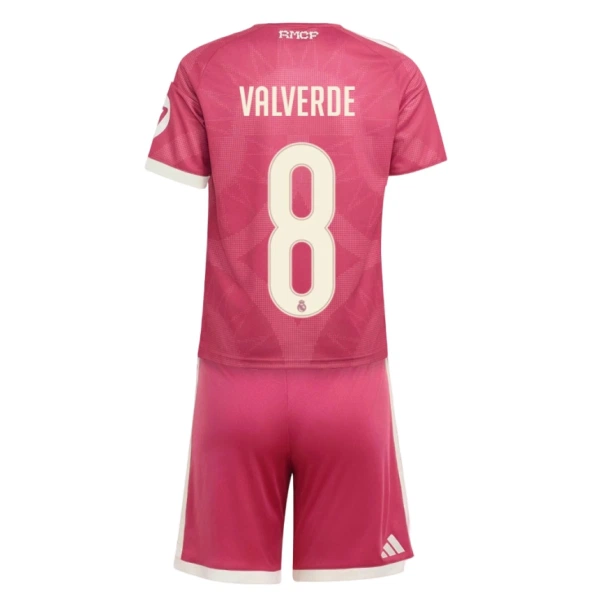 Real Madrid Federico Valverde 8 Ausweichtrikot 26/27 für Kinder Real Madrid Federico Valverde 8 Ausweichtrikot 26/27 für Kinder