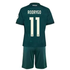 Real Madrid Rodrygo Goes 11 Auswärtstrikot 26/27 für Kinder