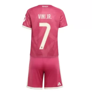 Real Madrid Vinicius Junior 7 Ausweichtrikot 26/27 für Kinder