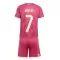 Real Madrid Vinicius Junior 7 Ausweichtrikot 26/27 für Kinder