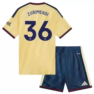 Arsenal Zubimendi 36 Ausweichtrikot 26/27 für Kinder