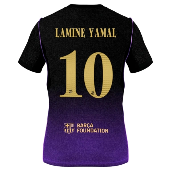 FC Barcelona Lamine Yamal 10 Auswärtstrikot 26/27 für Kinder