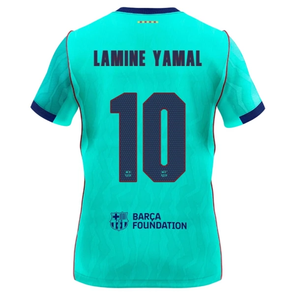 FC Barcelona Lamine Yamal 10 Ausweichtrikot 26/27 für Kinder