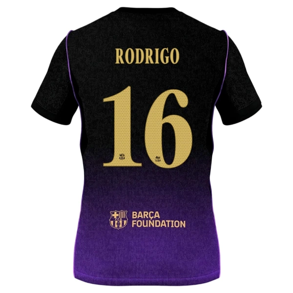 FC Barcelona Rodrigo Hernández 16 Auswärtstrikot 26/27 für Kinder