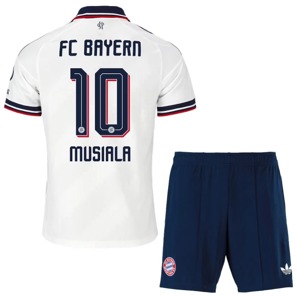 FC Bayern München Jamal Musiala 10 Auswärtstrikot 26/27 für Kinder FC Bayern München Jamal Musiala 10 Auswärtstrikot 26/27 für Kinder
