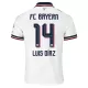 FC Bayern München Luis Díaz 14 Auswärtstrikot 26/27 für Herren FC Bayern München Luis Díaz 14 Auswärtstrikot 26/27 für Herren