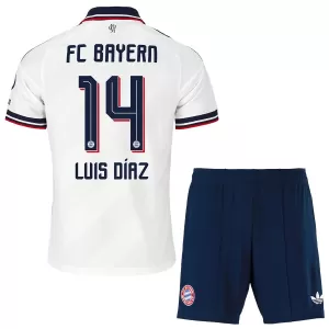 FC Bayern München Luis Díaz 14 Auswärtstrikot 26/27 für Kinder