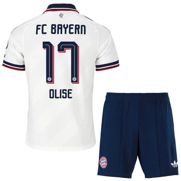 FC Bayern München Olise 17 Auswärtstrikot 26/27 für Kinder FC Bayern München Olise 17 Auswärtstrikot 26/27 für Kinder