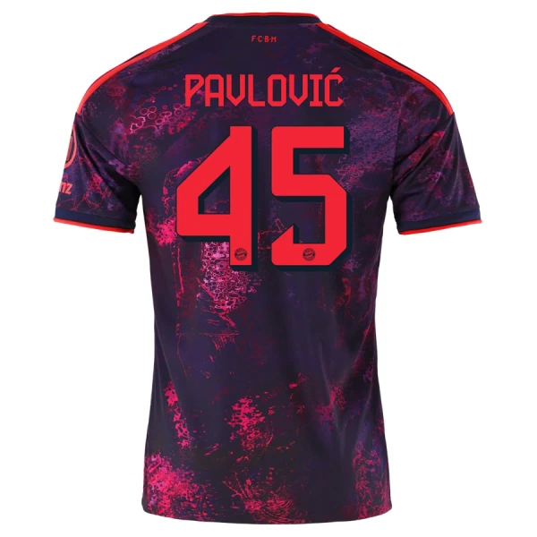 FC Bayern München Pavlovic 45 Ausweichtrikot 26/27 für Herren FC Bayern München Pavlovic 45 Ausweichtrikot 26/27 für Herren