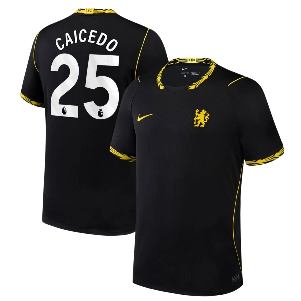 Chelsea Moisés Caicedo 25 Auswärtstrikot 26/27 für Herren Chelsea Moisés Caicedo 25 Auswärtstrikot 26/27 für Herren