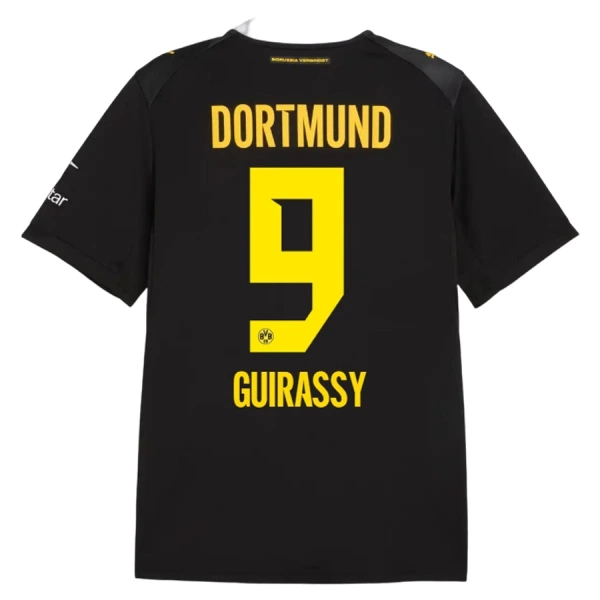 Borussia Dortmund Guirassy 9 Auswärtstrikot 26/27 für Herren Borussia Dortmund Guirassy 9 Auswärtstrikot 26/27 für Herren