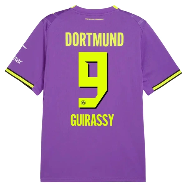 Borussia Dortmund Guirassy 9 Ausweichtrikot 26/27 für Herren Borussia Dortmund Guirassy 9 Ausweichtrikot 26/27 für Herren