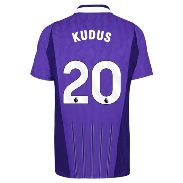 Tottenham Hotspur Kudus 20 Ausweichtrikot 26/27 für Herren Tottenham Hotspur Kudus 20 Ausweichtrikot 26/27 für Herren