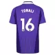 Tottenham Hotspur Tonali 16 Ausweichtrikot 26/27 für Kinder