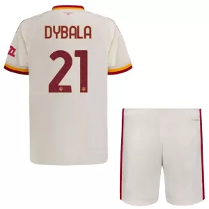 AS Roma Paulo Dybala 21 Auswärtstrikot 26/27 für Kinder