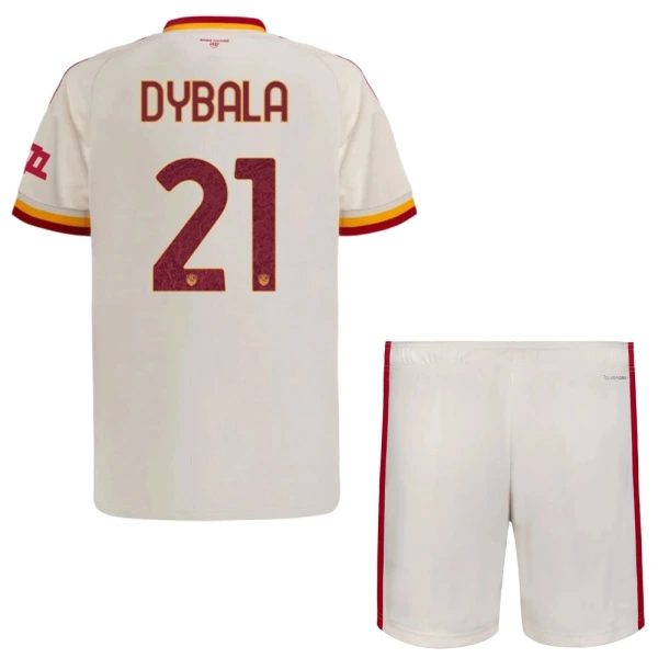 AS Roma Paulo Dybala 21 Auswärtstrikot 26/27 für Kinder