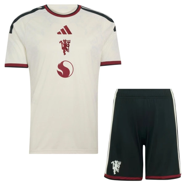 Manchester United Ausweichtrikot 26/27 für Kinder