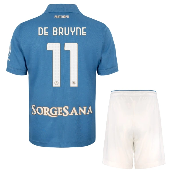 SSC Napoli Kevin De Bruyne 11 Heimtrikot 26/27 für Kinder SSC Napoli Kevin De Bruyne 11 Heimtrikot 26/27 für Kinder